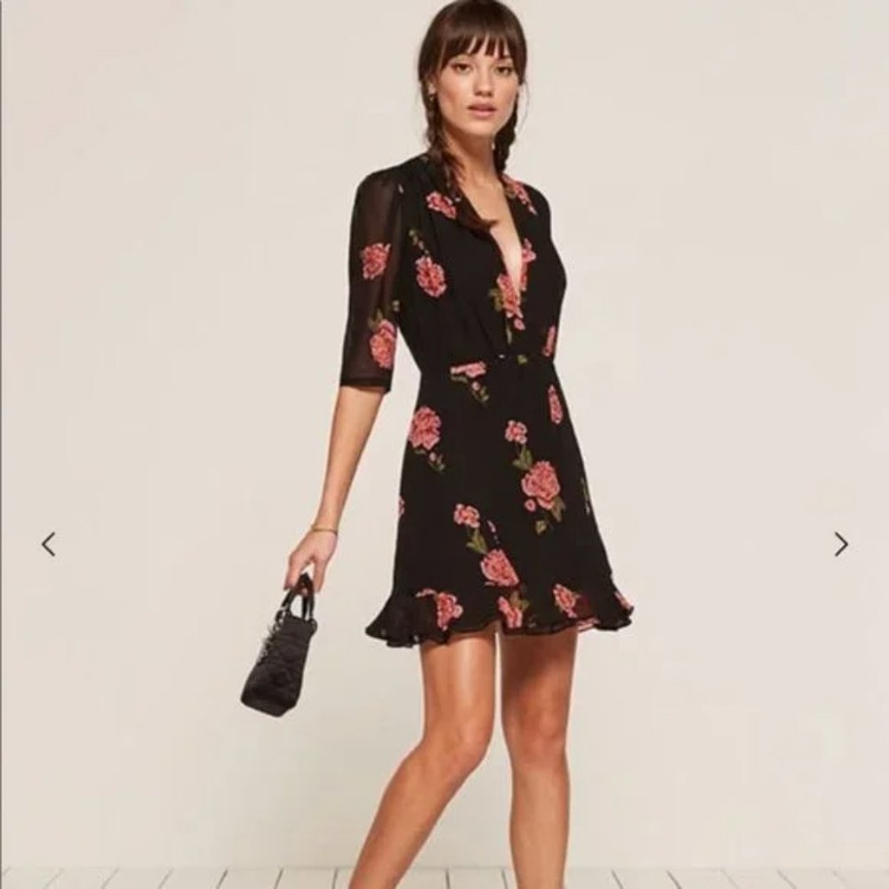 Reformation Leah Dress in Miranda Print (NWT)